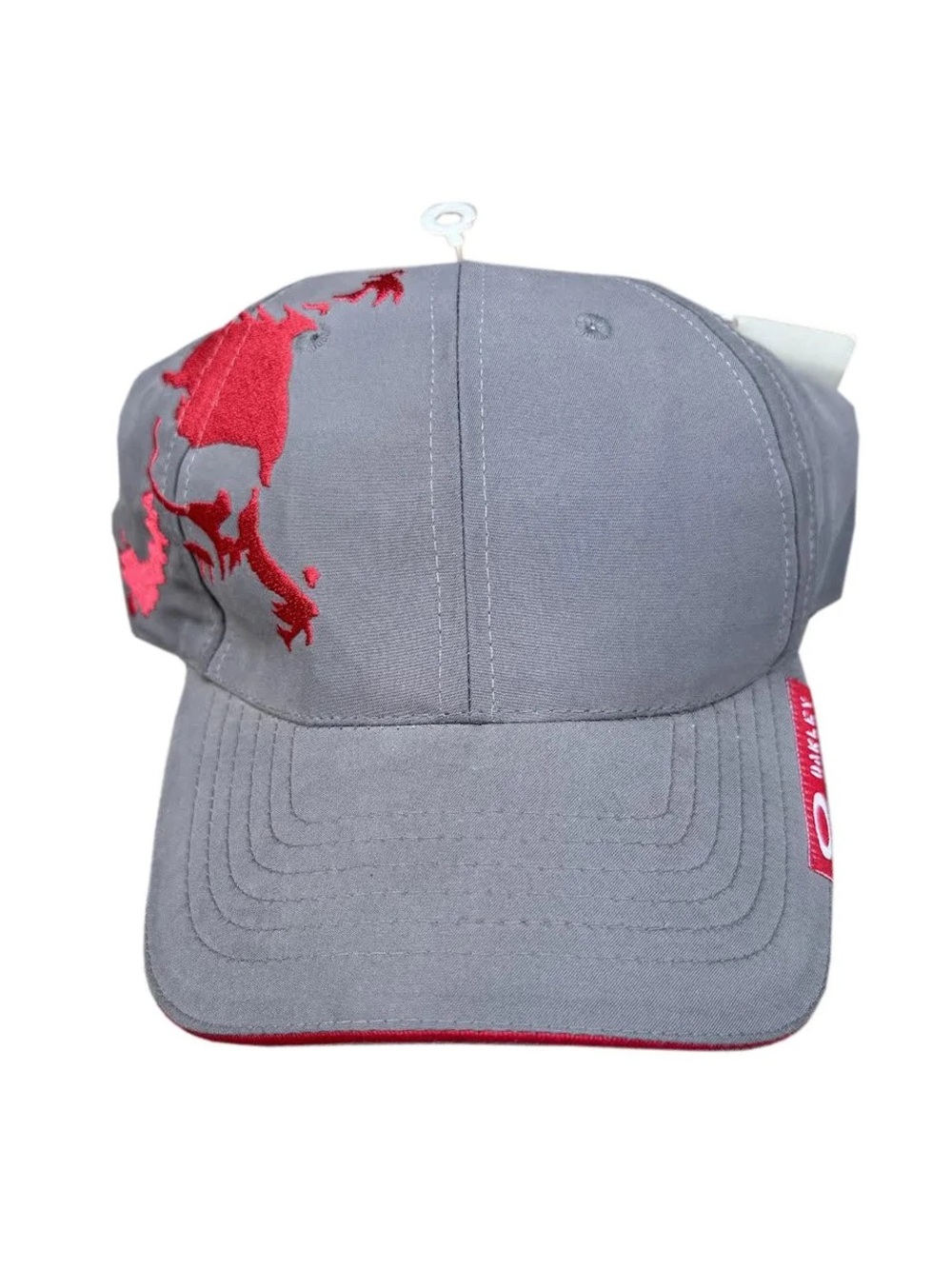 Vintage Oakley Software Grey / Red Hat NWT